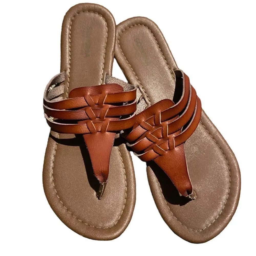Sonoma brown sandals excellent condition size 9 see pics